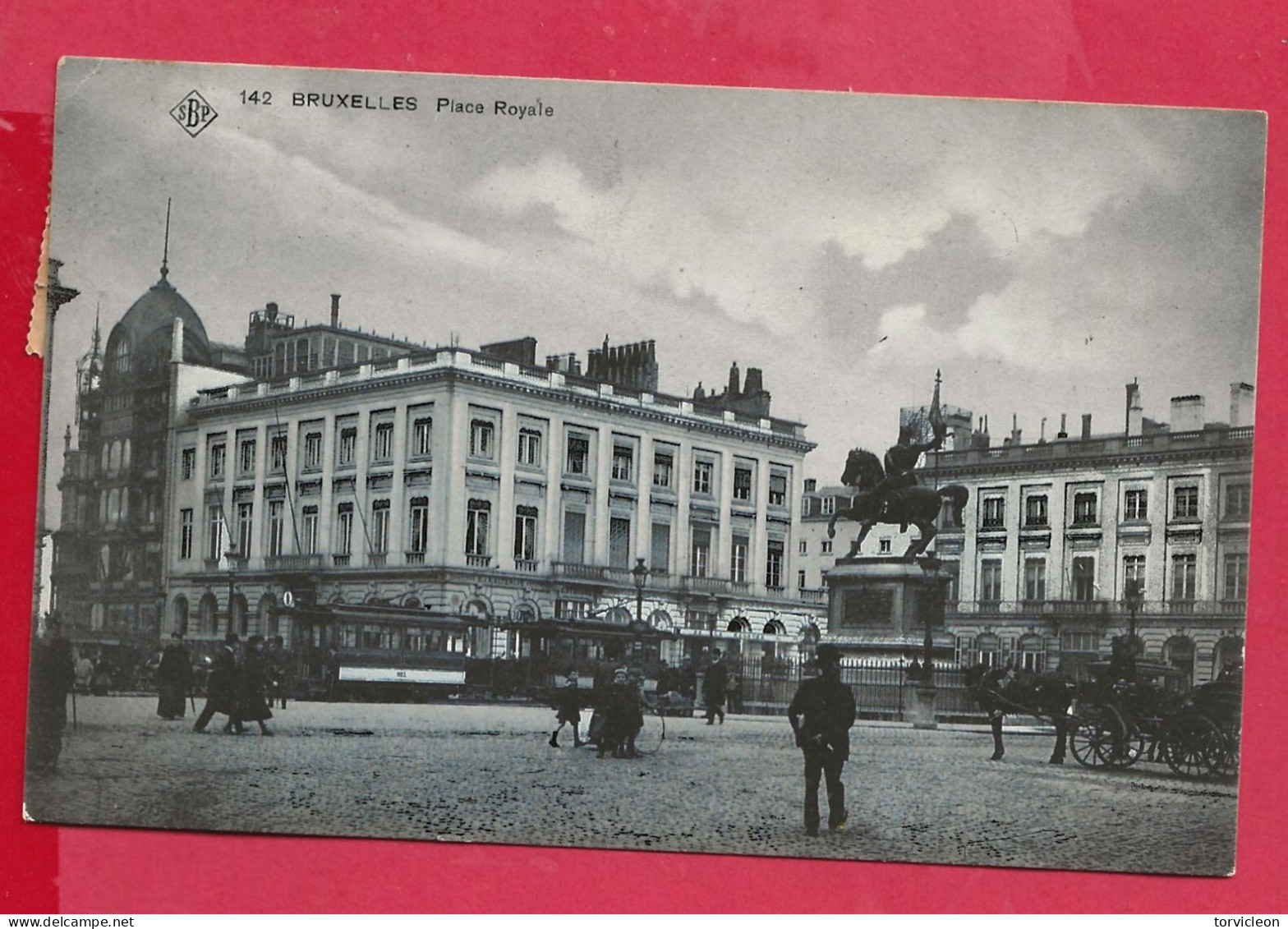 C.P. Bruxelles =  Place Royale - Brüssel (Stadt)