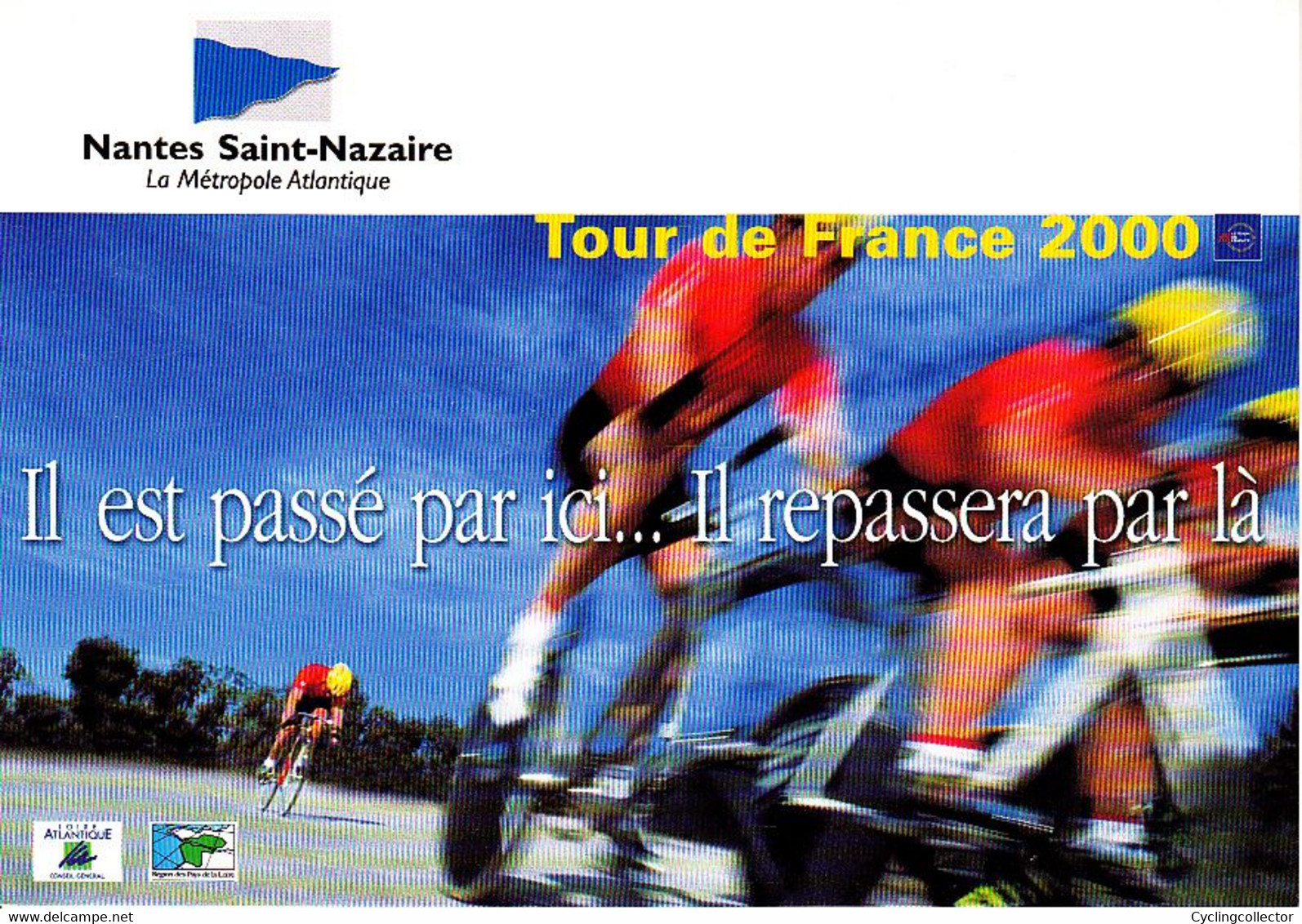 CPM Tour De France 2000 Nantes Saint-Nazaire - Wielrennen