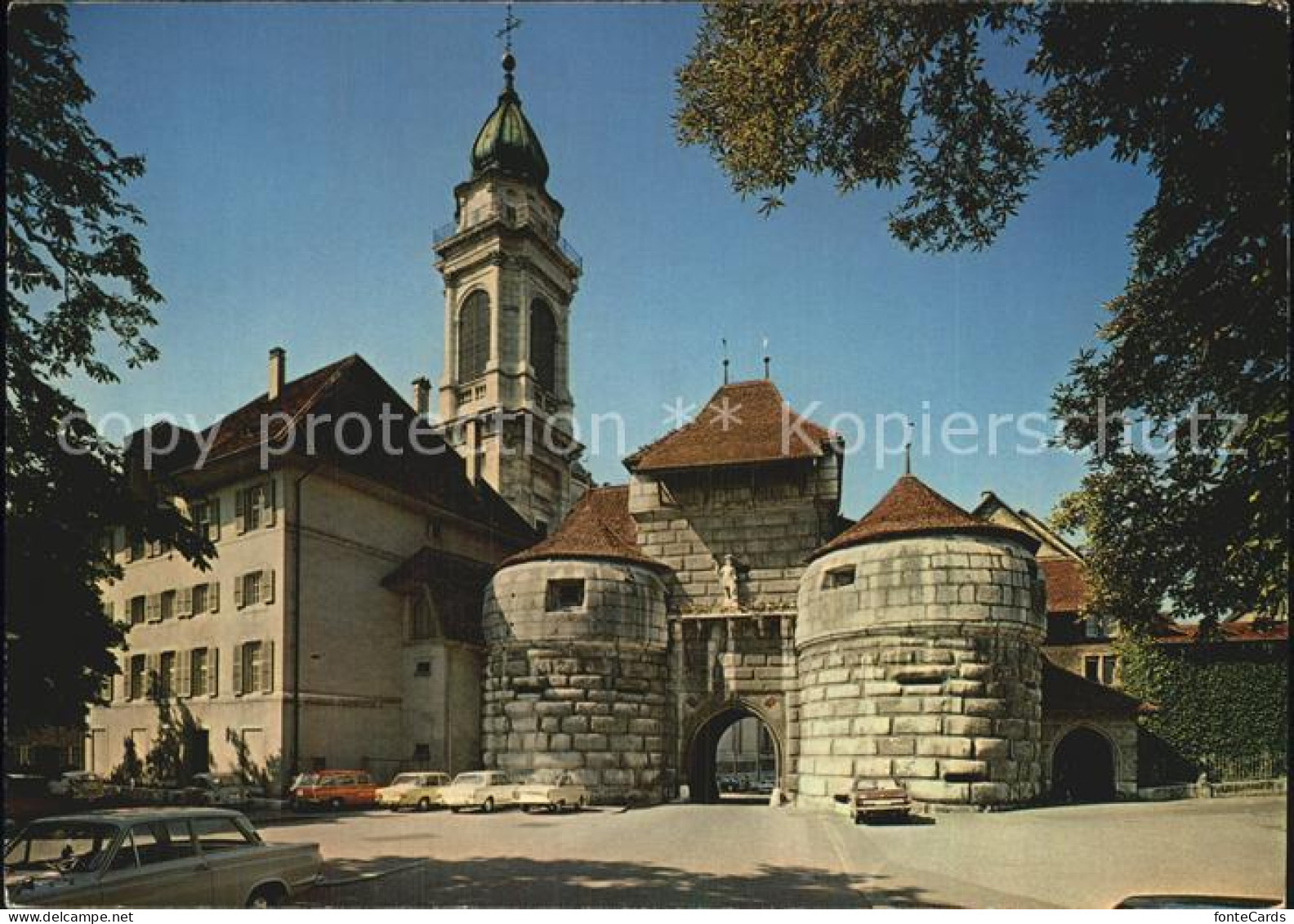 12578348 Solothurn Baseltor Sankt Ursus Turm  Solothurn - Other & Unclassified