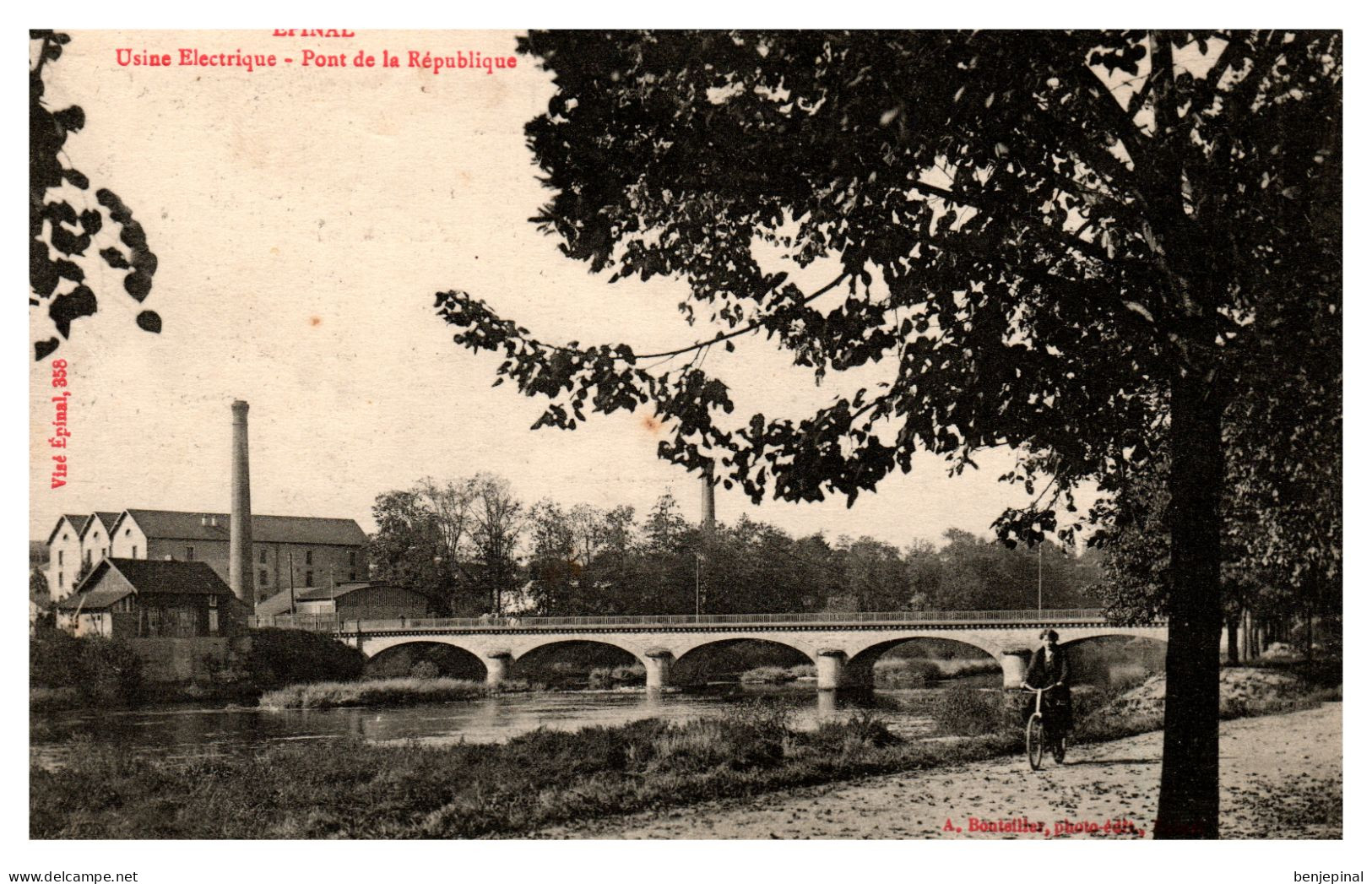 Epinal - Usine électrique - Pont De La République - Sonstige & Ohne Zuordnung