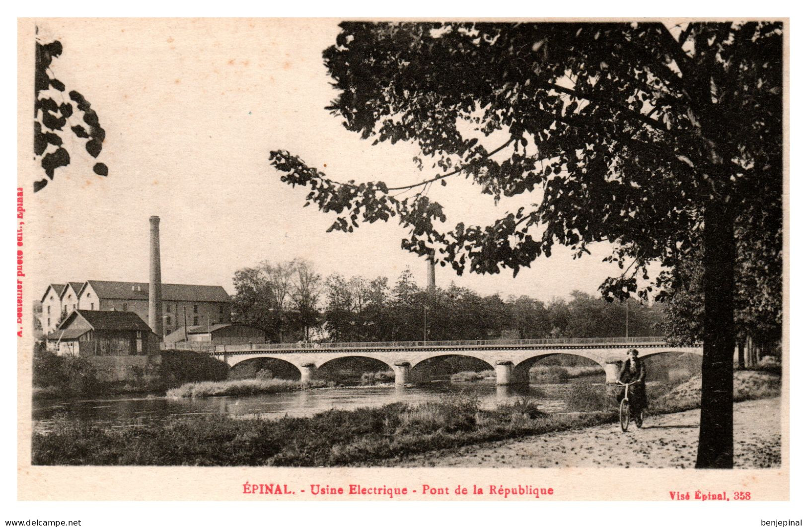 Epinal - Usine électrique - Pont De La République - Sonstige & Ohne Zuordnung