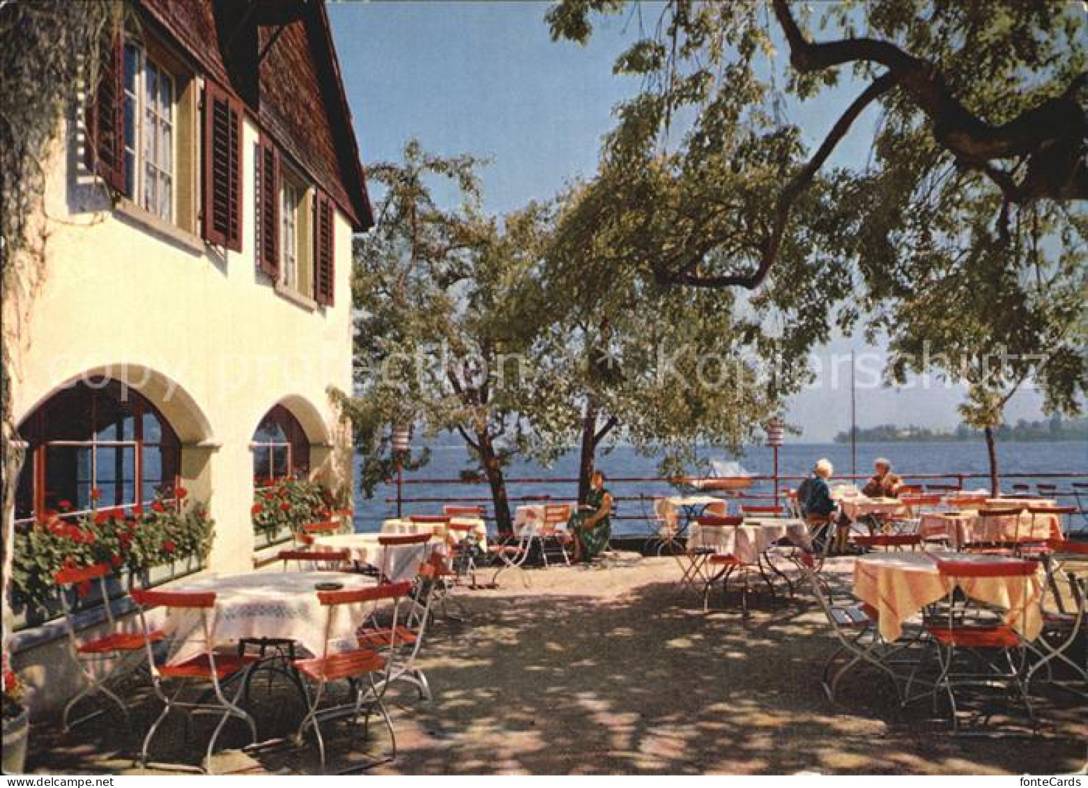 12578051 Steckborn Untersee Hotel Restaurant Glarisegg Terrasse Glarisegg - Sonstige & Ohne Zuordnung