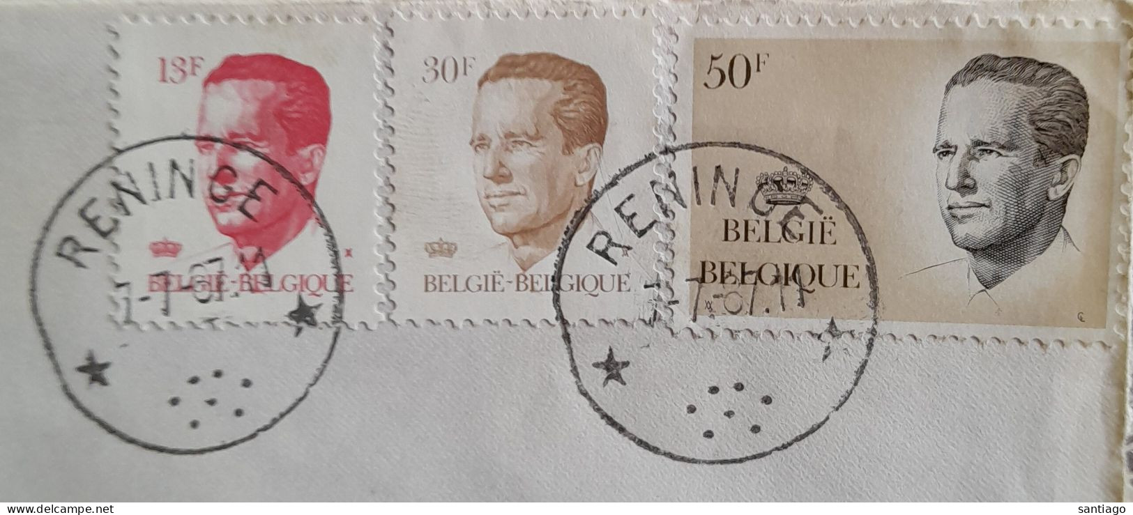 Aangetekende Zending Van RENIGE Naar Diksmuide / Firma Van Holme - Unused Stamps