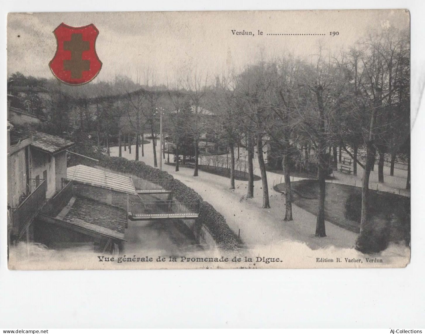 AJC - Verdun - Vue Generale De La Promenade  De La Digue - Verdun