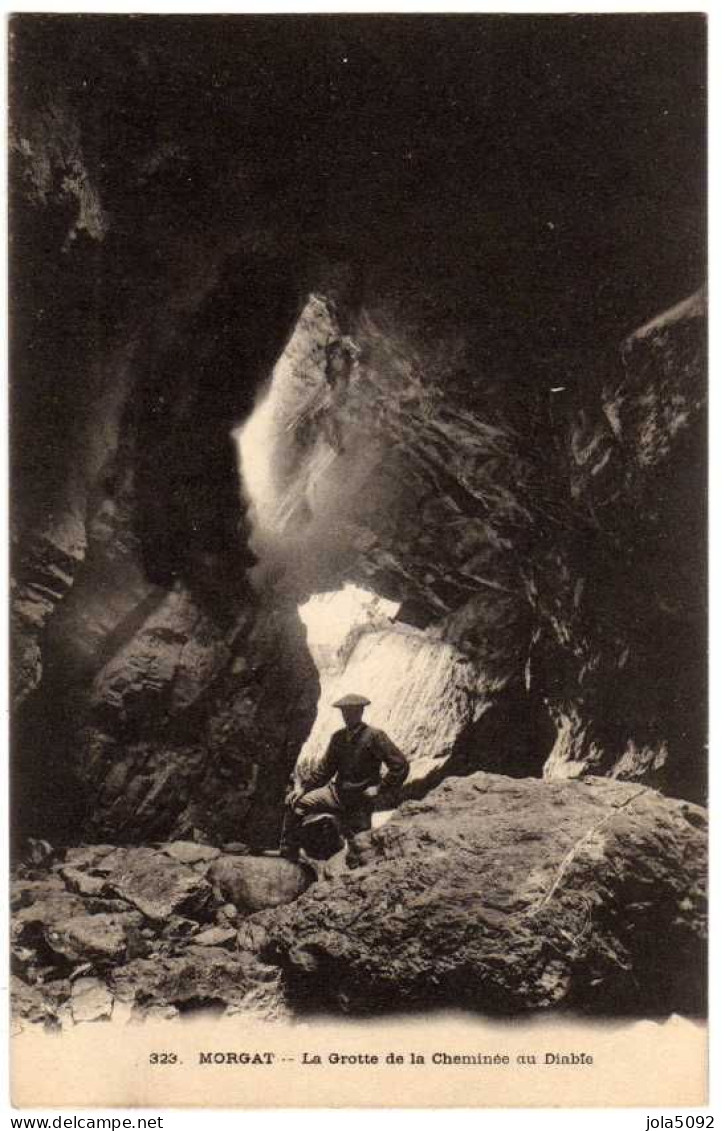 29 / MORGAT - La Grotte De La Cheminée Du Diable - Morgat