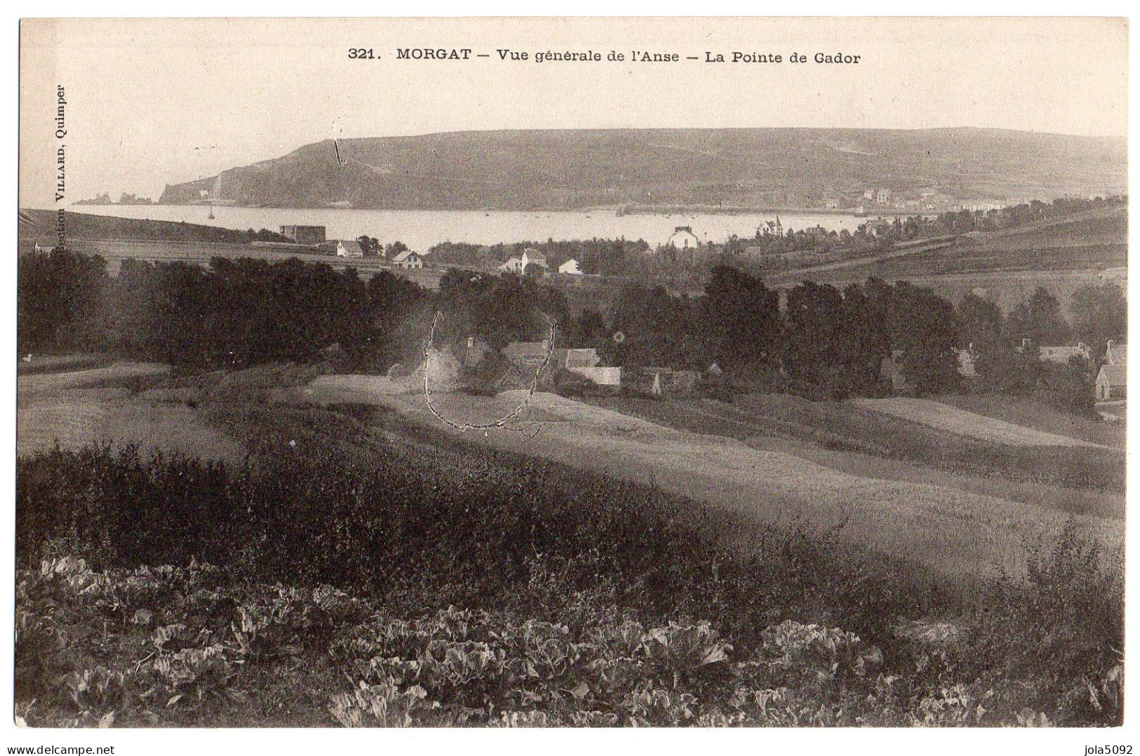 29 / MORGAT - Vue Générale De L'Anse - La Pointe De Gador - Morgat