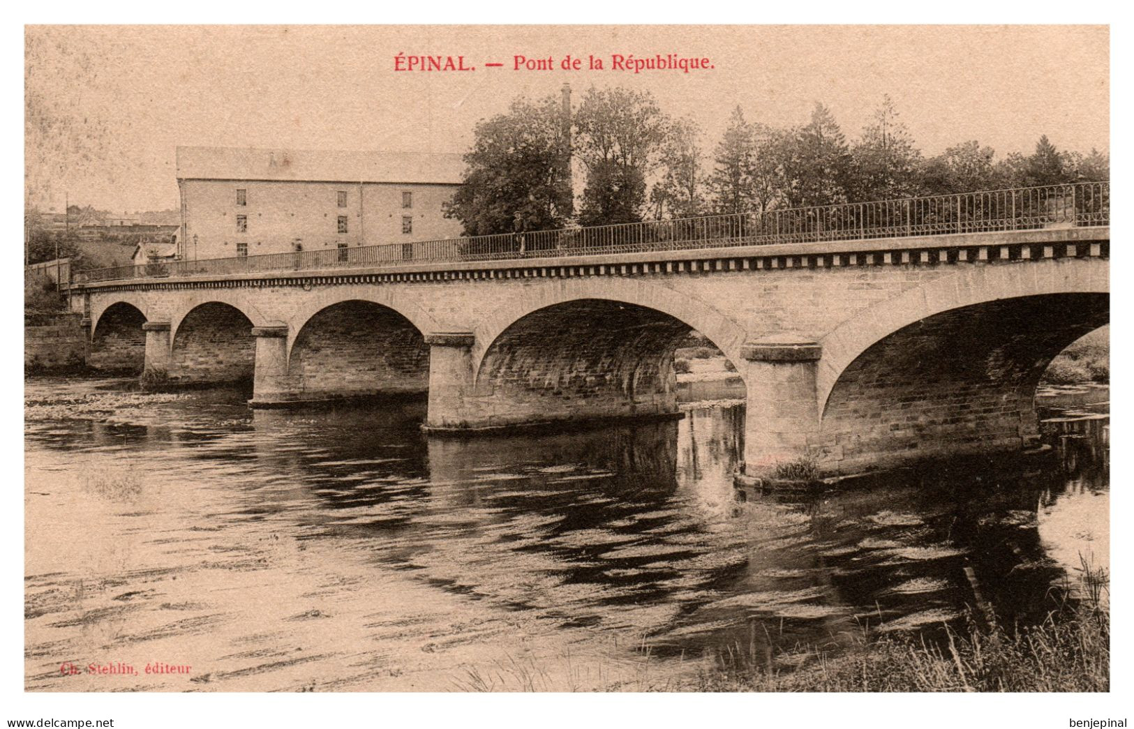 Epinal - Pont De La République - Altri & Non Classificati