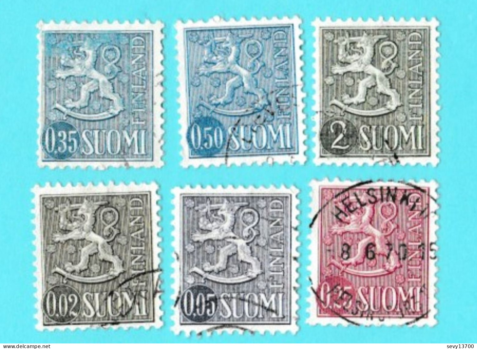 Finlande Lot De 24 Timbres - Other & Unclassified