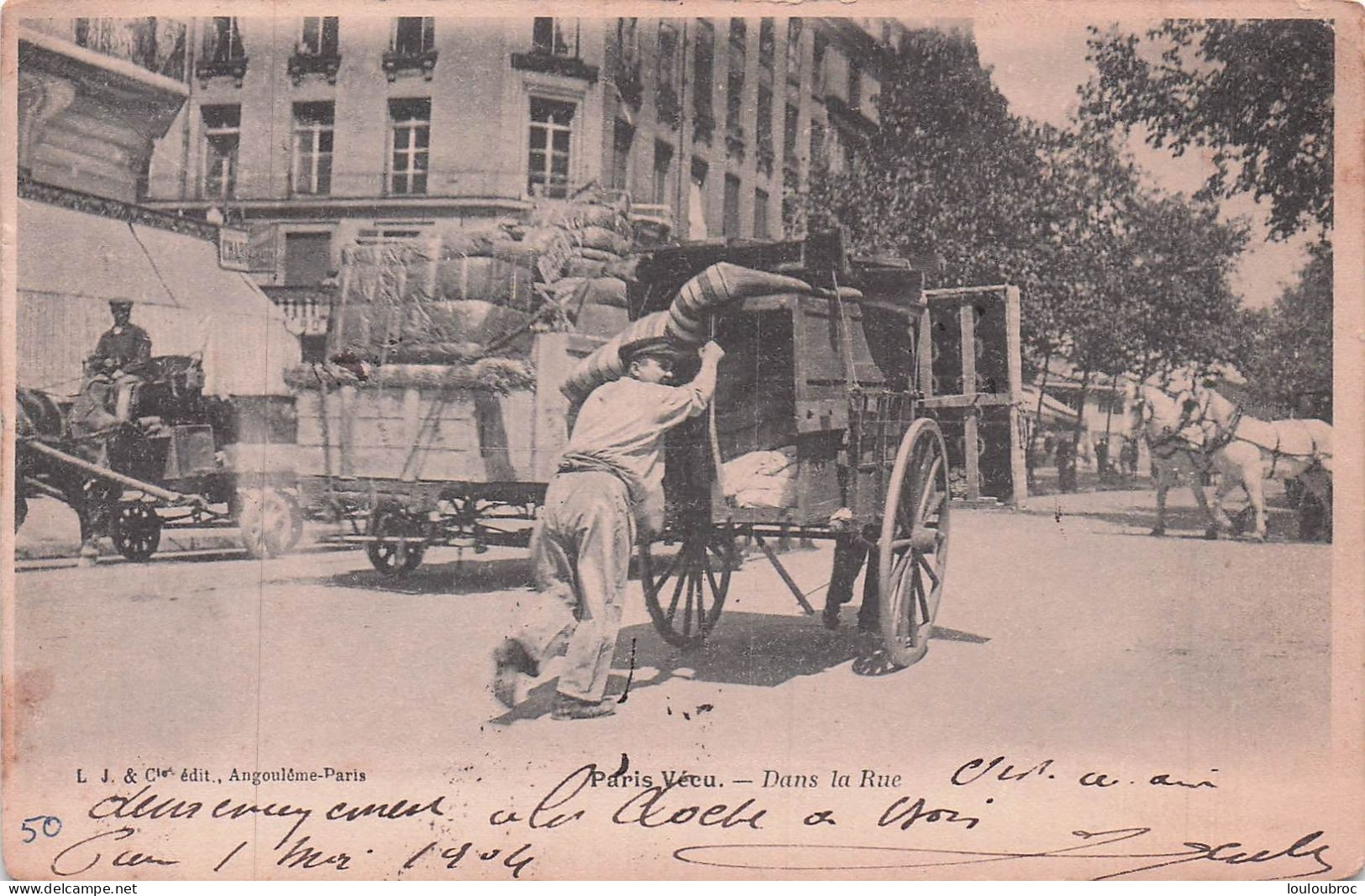 PARIS VECU DANS LA RUE  D1 - Andere & Zonder Classificatie