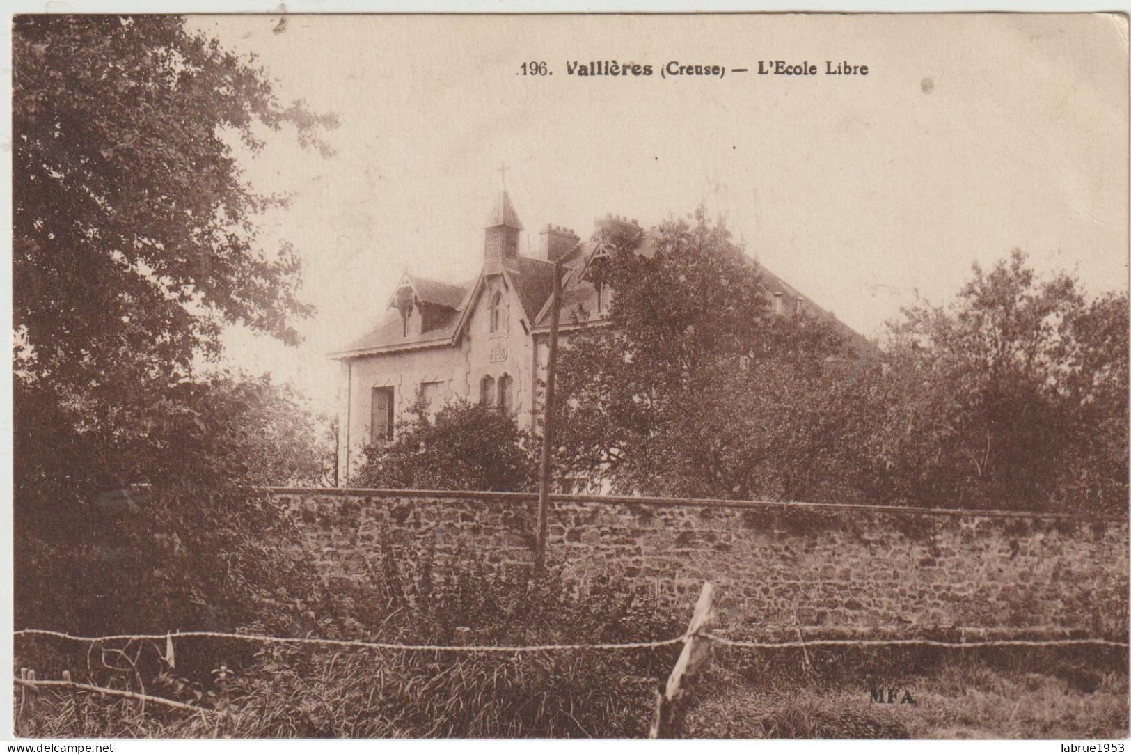Vallières - L'Ecole Libre   (G.2540) - Other & Unclassified