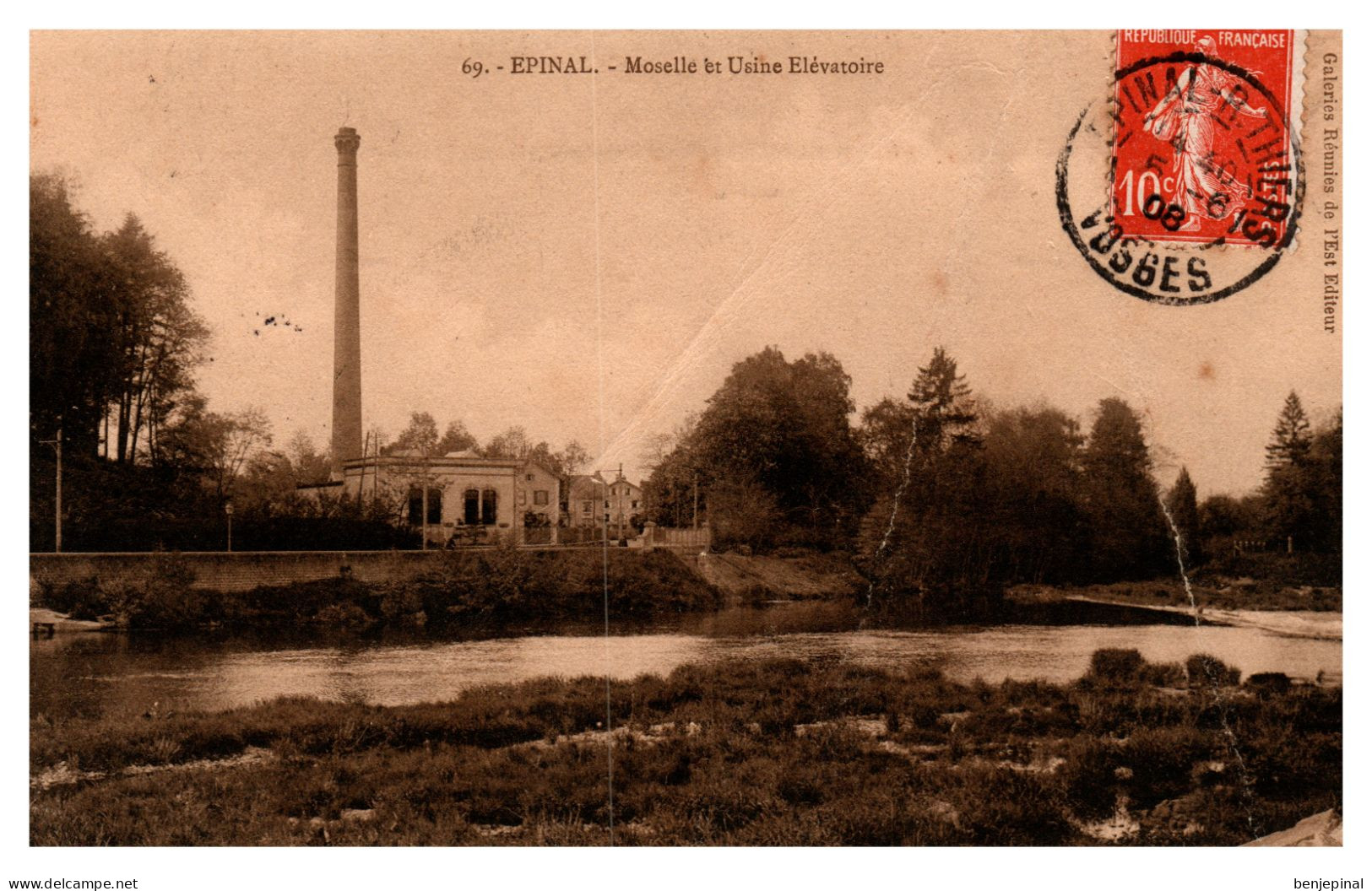 Epinal - Moselle Et Usine élévatoire - Sonstige & Ohne Zuordnung