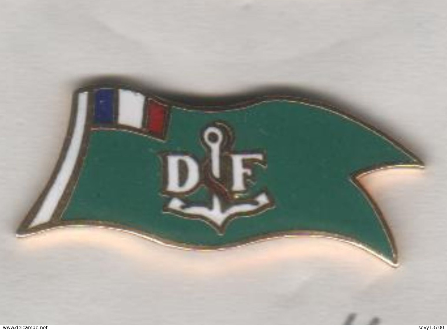 Pin's Douane Maritime Française - Pavillon - Polizia