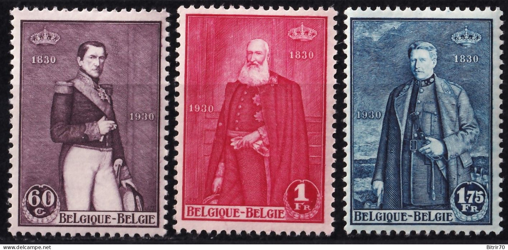 Belgica, 1930 Y&T. 302 / 304,  MNH. - Neufs