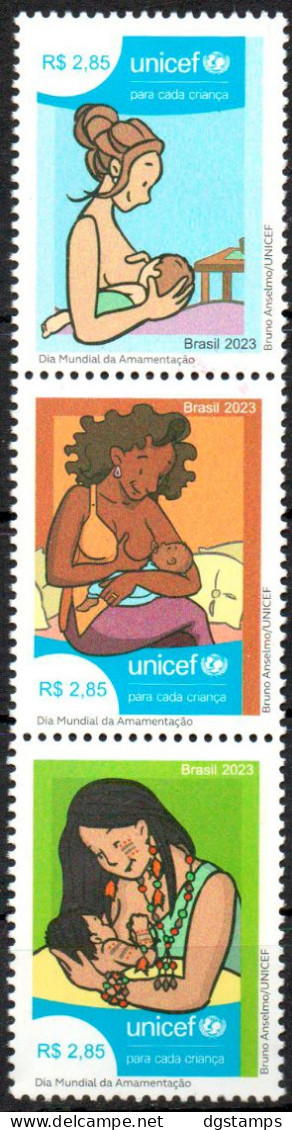 Brasil - Brazil 2023 ** UNICEF For Every Child: World Breastfeeding Day. - Ongebruikt