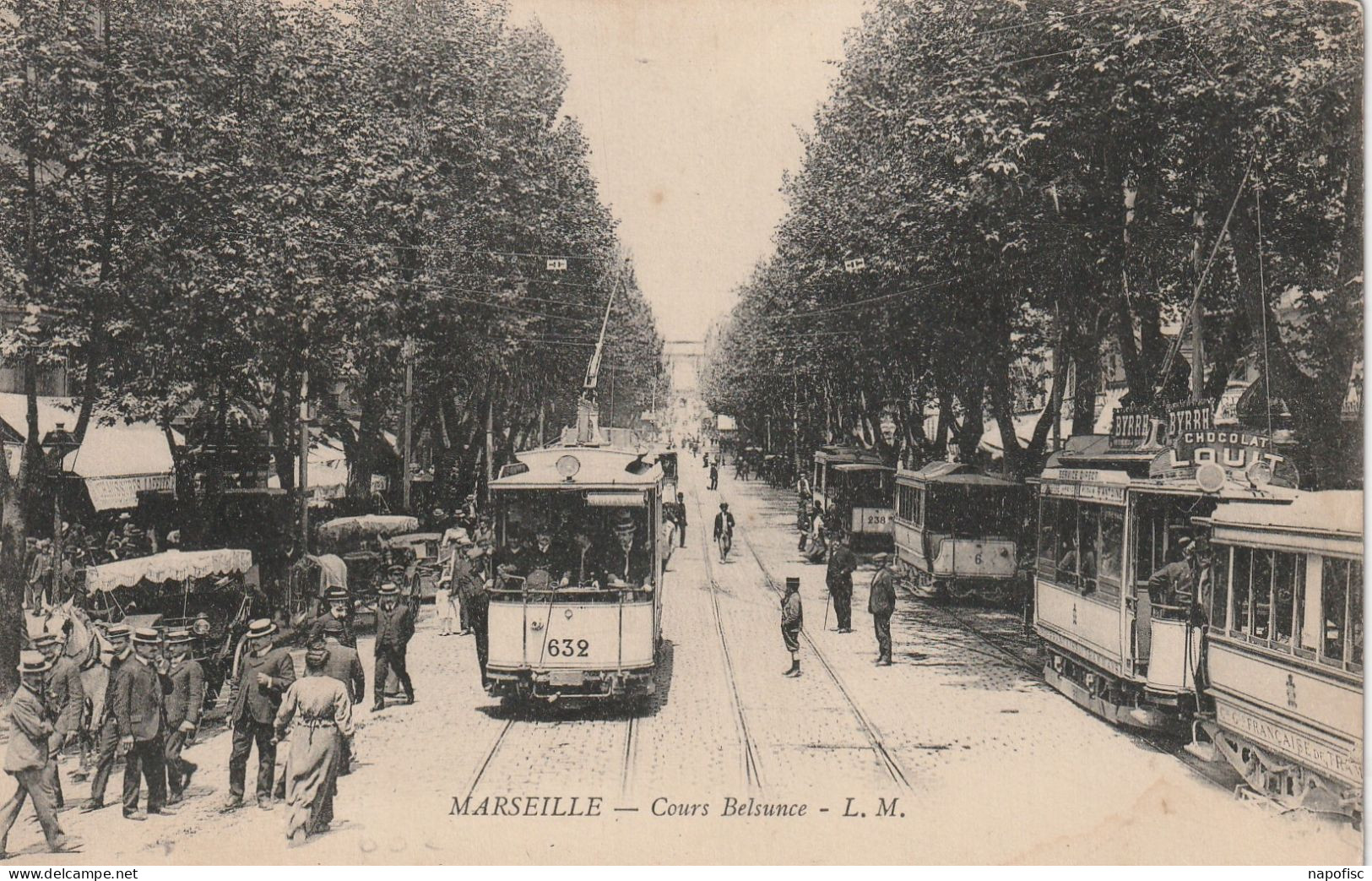 13-Marseille Le Cours Belsunce - Canebière, Centro Città