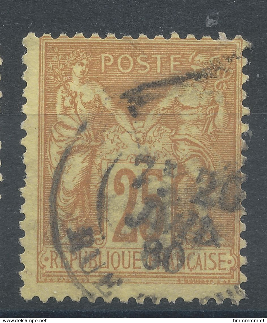 Lot N°82899   N°92, Oblitéré Cachet à Date - 1876-1898 Sage (Type II)