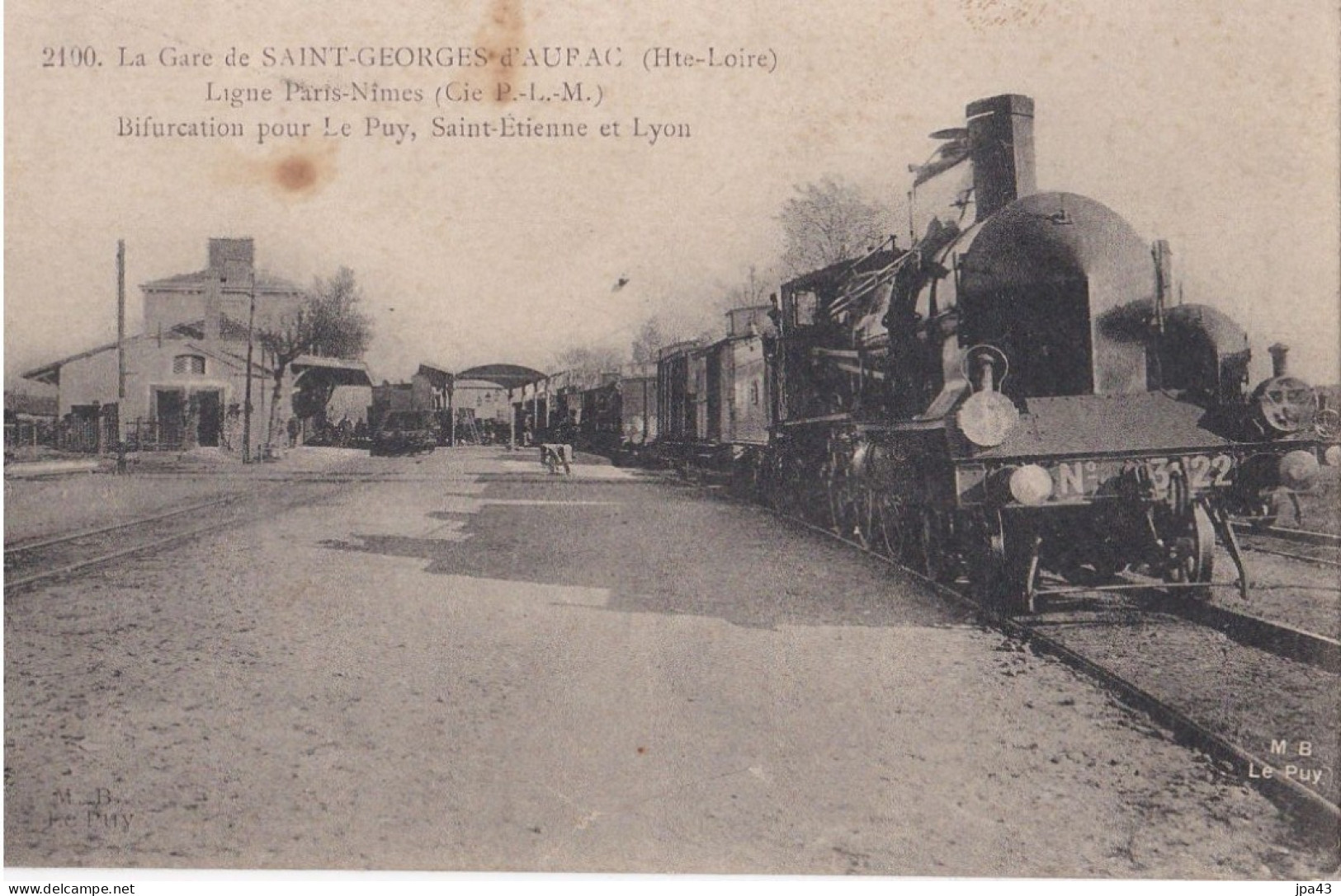 La Gare De ST GEORGES D AURAC - Autres & Non Classés