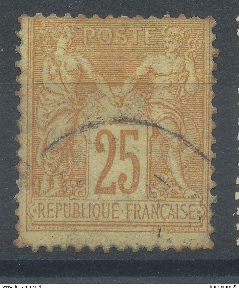 Lot N°82900   N°92, Oblitéré Cachet à Date - 1876-1898 Sage (Tipo II)