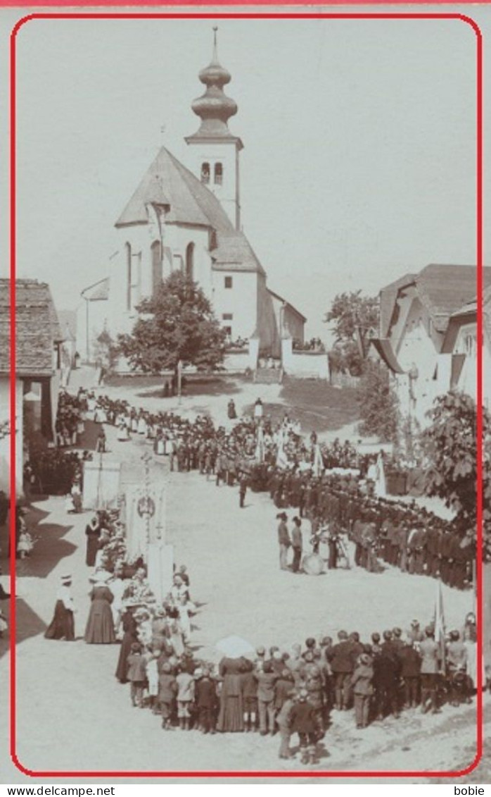 Sankt Veit Im Pongau  Österreich Autriche - Fotokarte Einer Prozession Im Jahr 1912. - Sonstige & Ohne Zuordnung