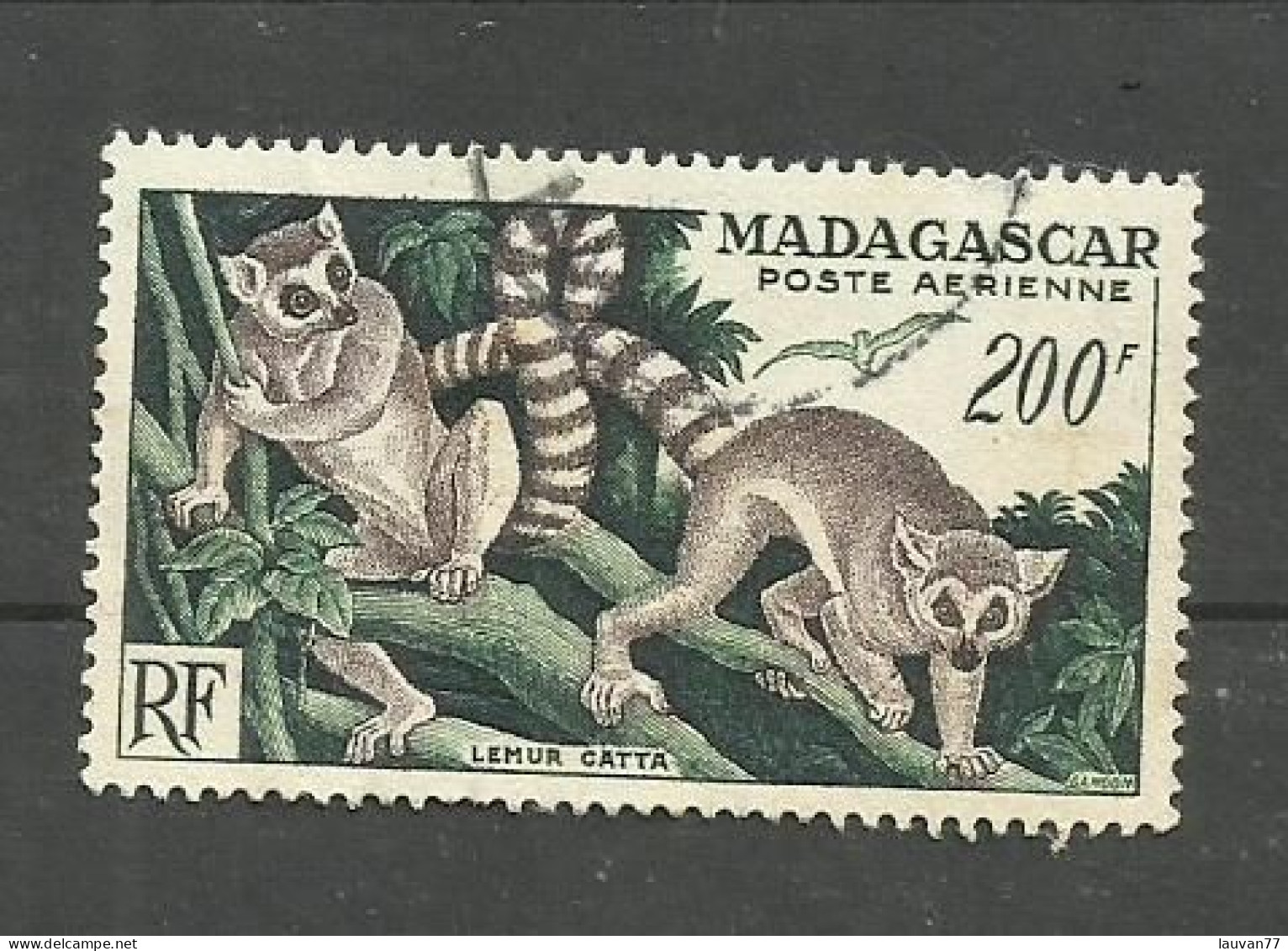 MADAGASCAR Poste Aérienne N°77 Cote 7€ - Luchtpost