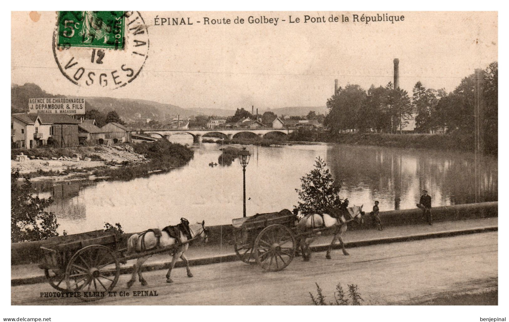 Epinal - Route De Golbey - Pont De La République - Sonstige & Ohne Zuordnung