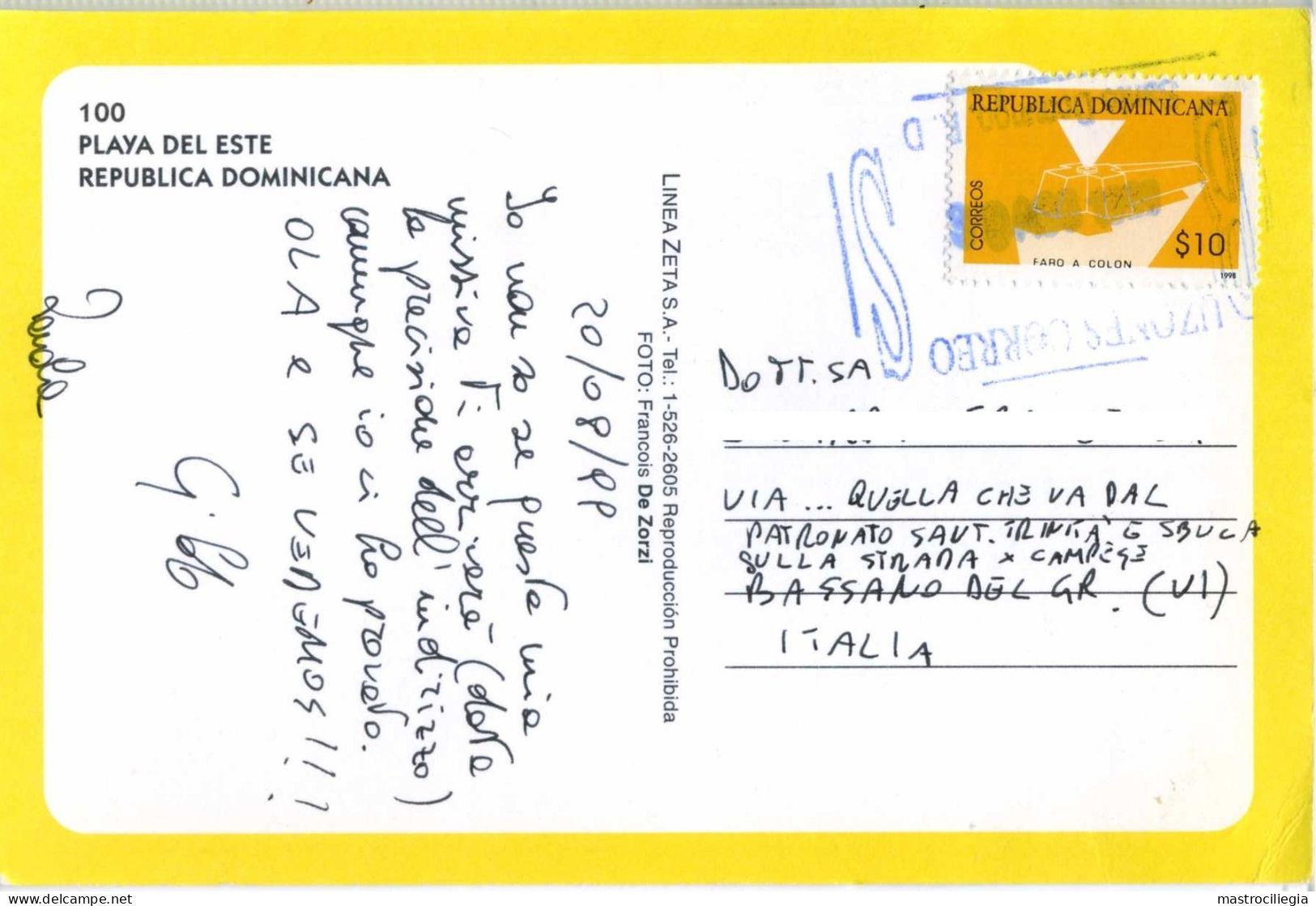 REPUBLICA DOMINICANA Playa Del Este Nice Stamp - Dominikanische Rep.