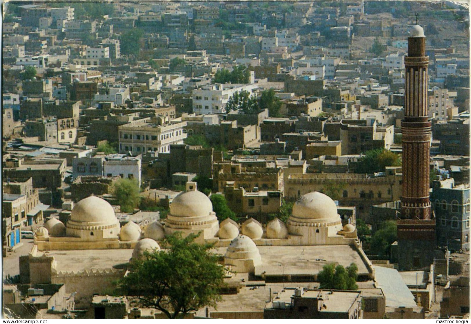 YEMEN TAIZ TA'IZZ View Of The Old Mosque  - Yémen