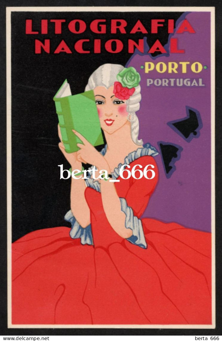 Postal Publicitário * Litografia Nacional * Porto - Porto