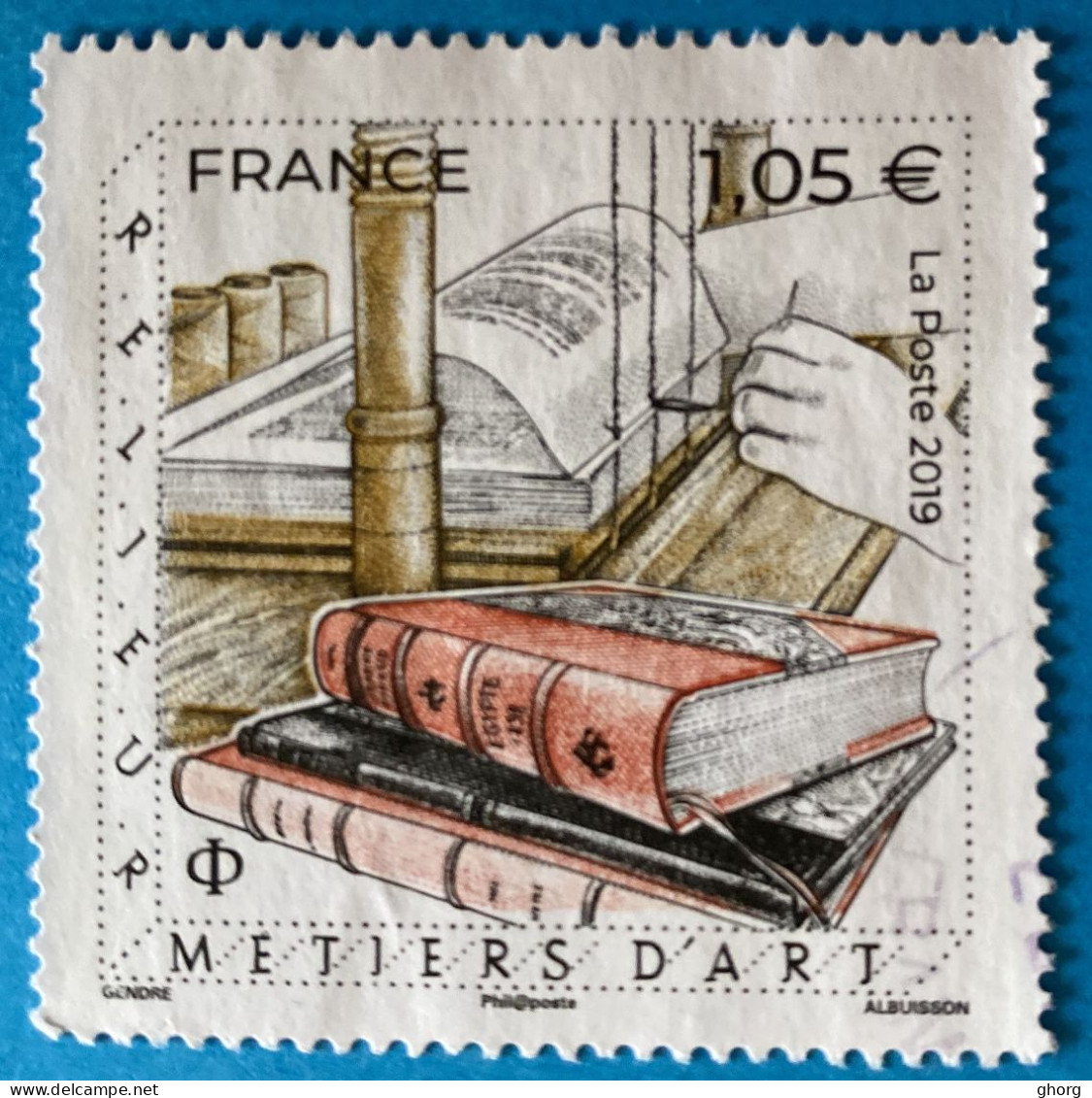 France 2019 : Les Métiers D'Art, Relieur N° 5344 Oblitéré - Used Stamps