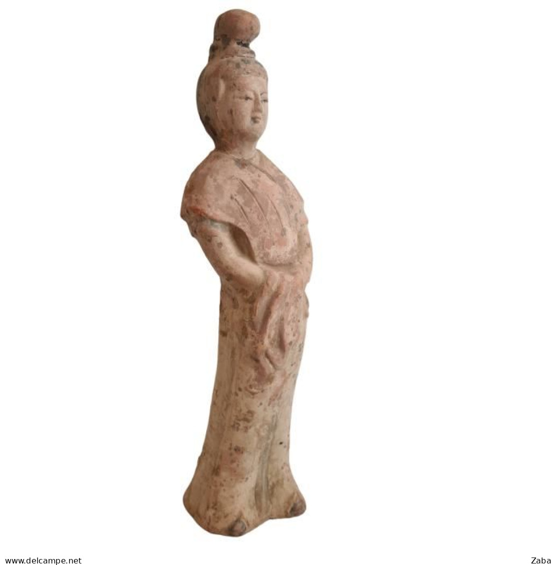 Antique Chinese Terracotta Statue - Archeologia