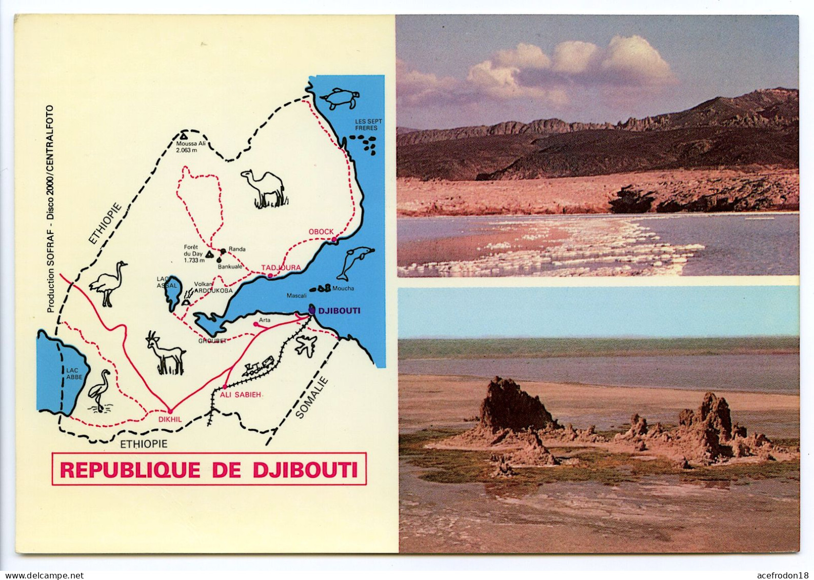 Djibouti - Lac Assal - Lac Abbé - Dschibuti