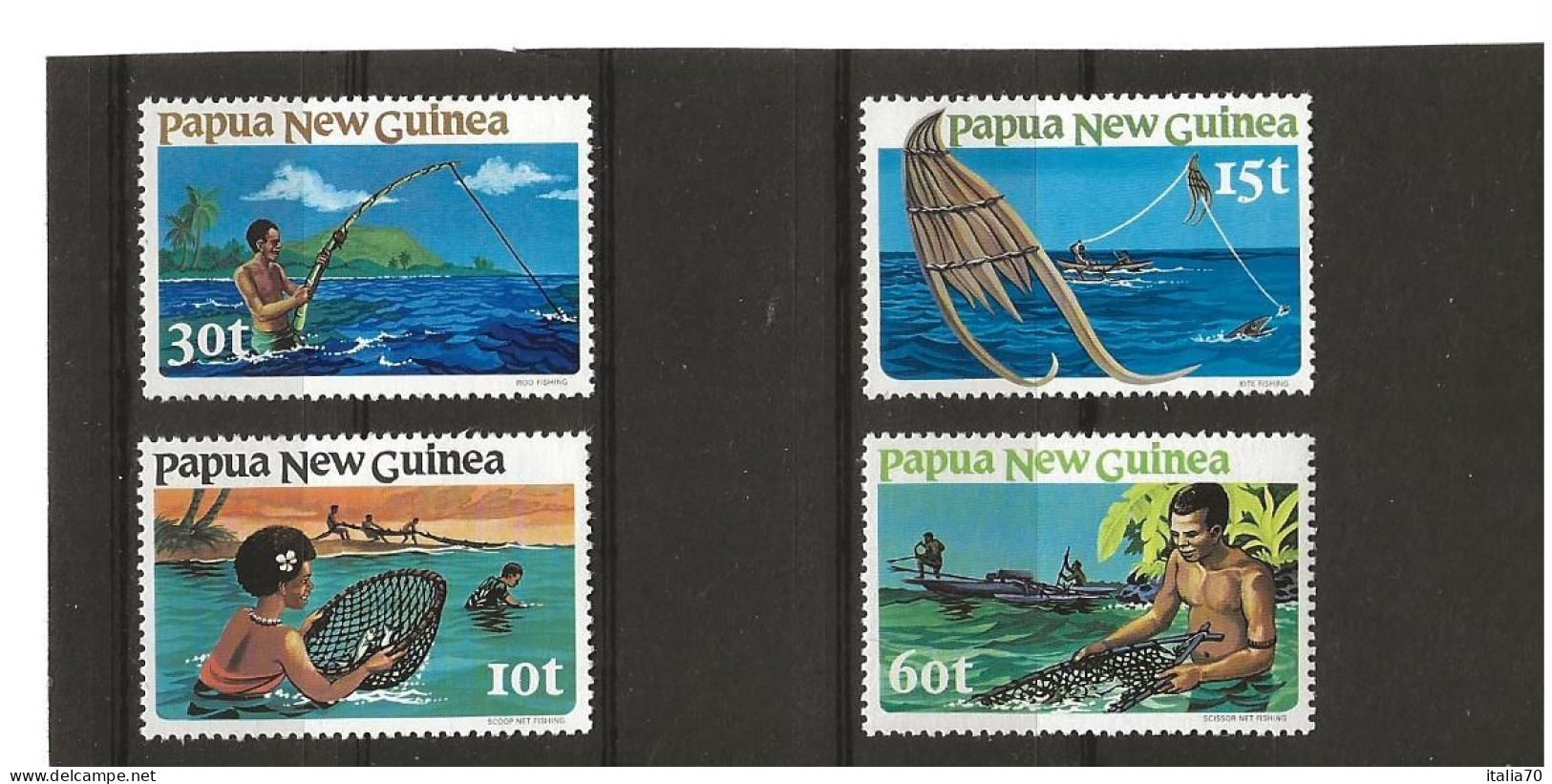 PAPÚA  NUEVA GUINEA  418/421 (4V) (1981) YVERT NUEVO - Papúa Nueva Guinea