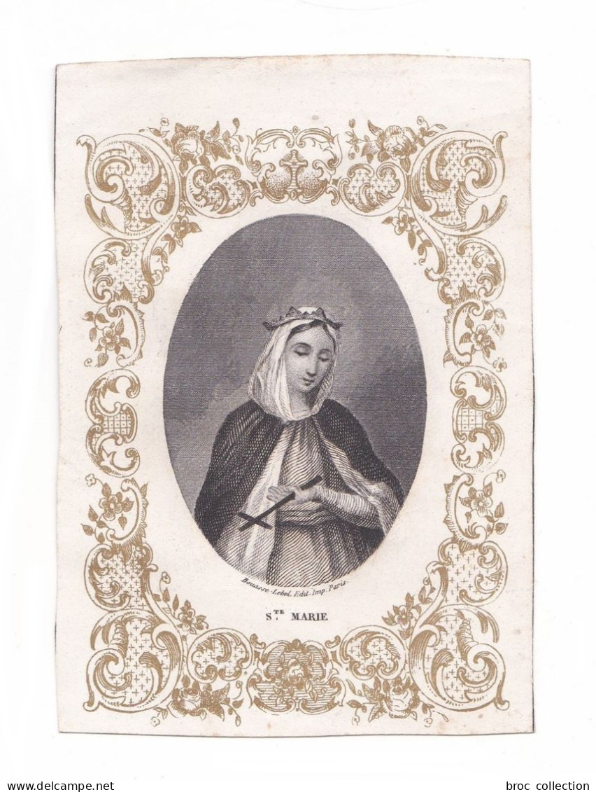 Sainte Marie, Vierge Marie, éd. Maison Vve Bouasse-Lebel - Devotion Images