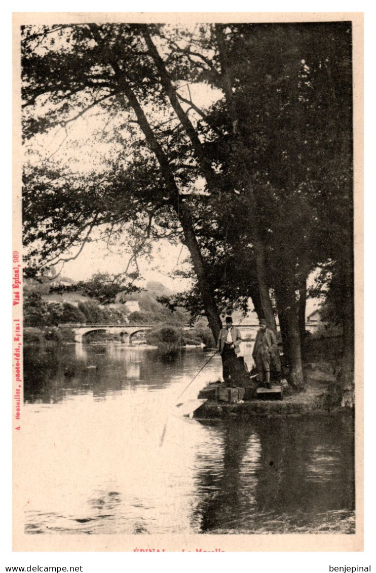 Epinal - La Moselle (aval Pont De La République) - Autres & Non Classés