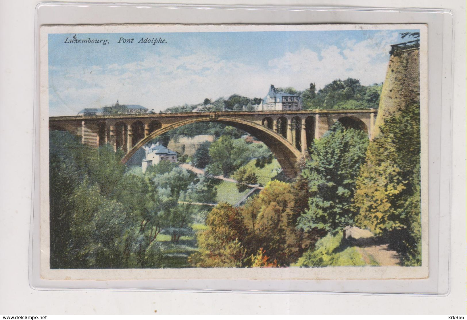 LUXEMBOURG  Nice Postcard - Luxemburg - Stadt