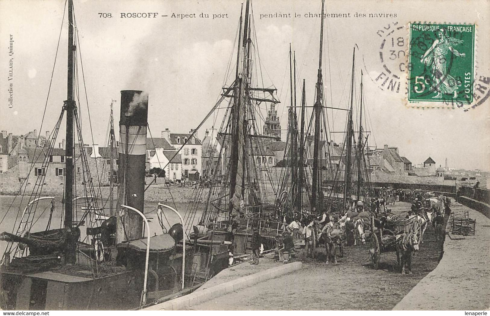 D8188 Roscoff Aspect Du Port - Roscoff