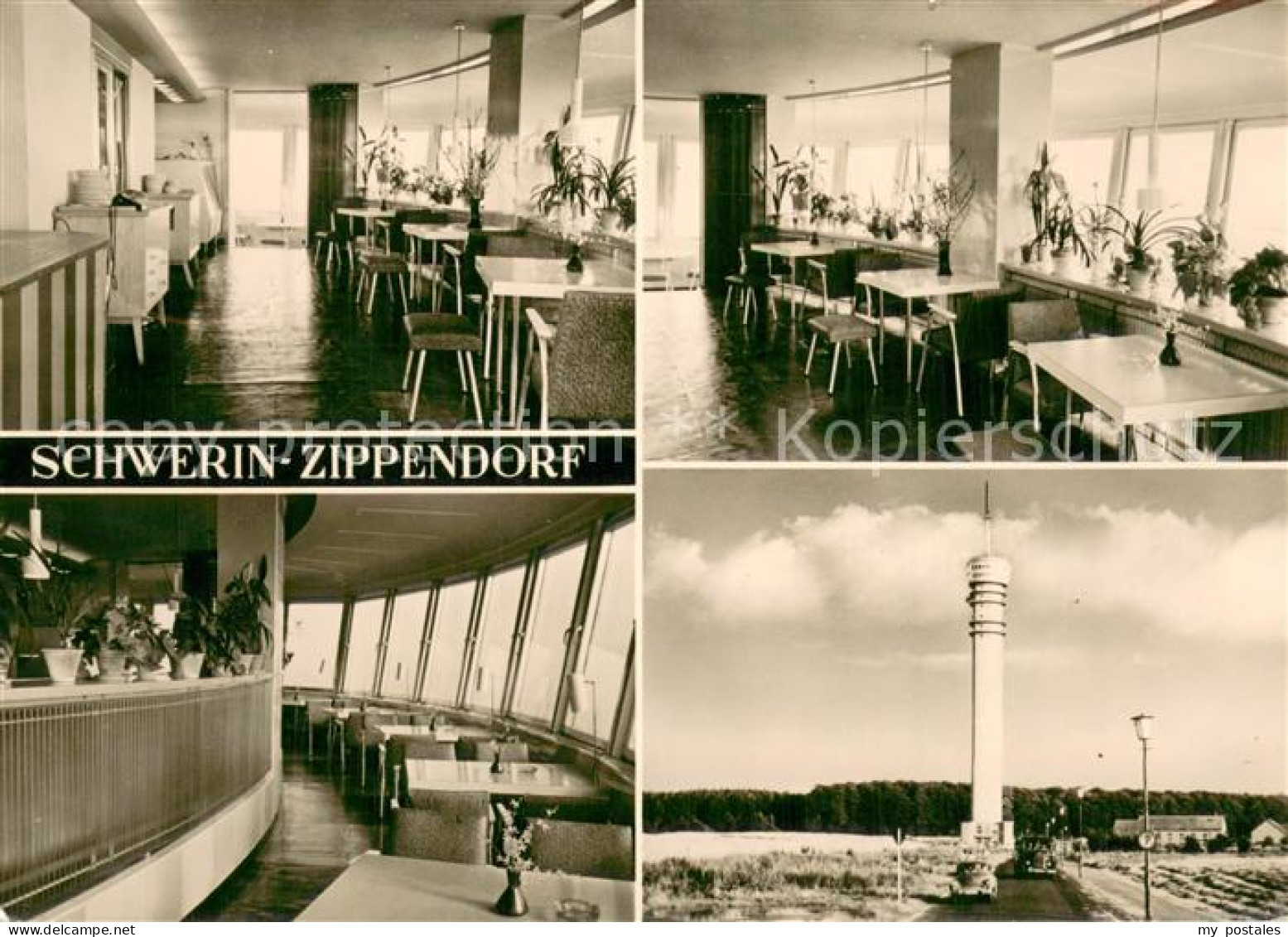 73750257 Zippendorf Fernsehturm Mit Turmcafe  Zippendorf - Schwerin