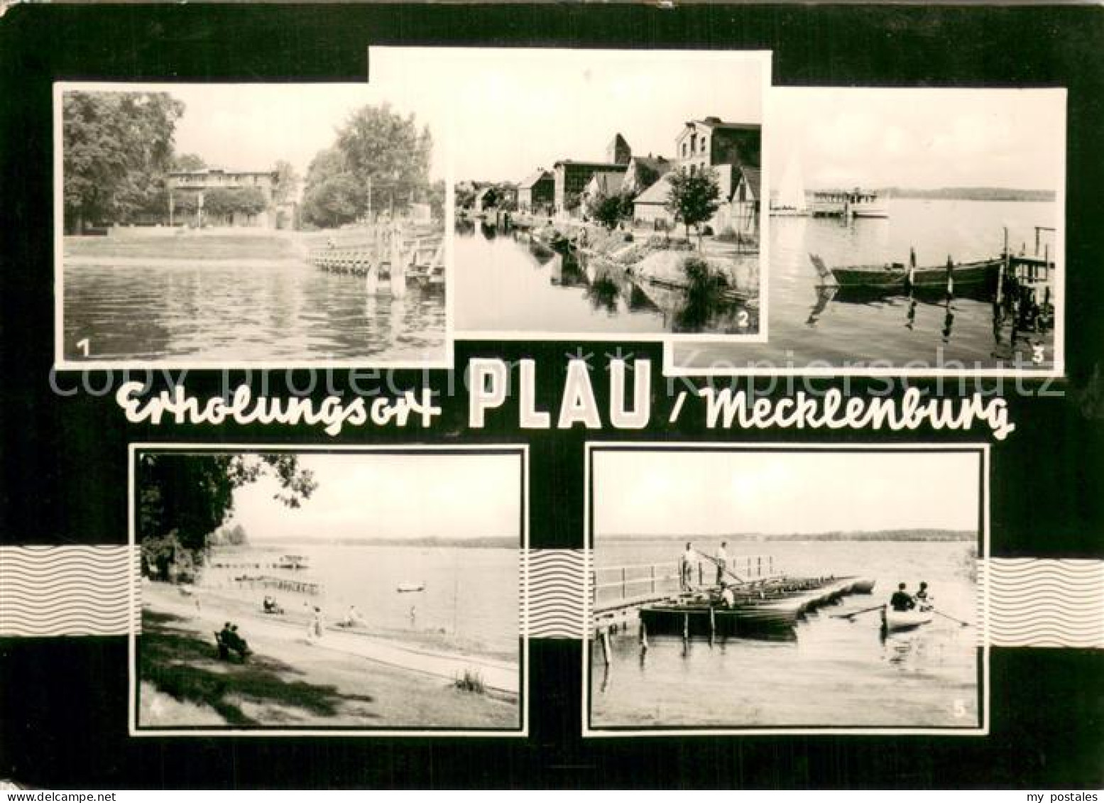 73750256 Plau Mecklenburg Kreiskinderheim An Der Elde Anlegestelle Seelust Plaue - Plau