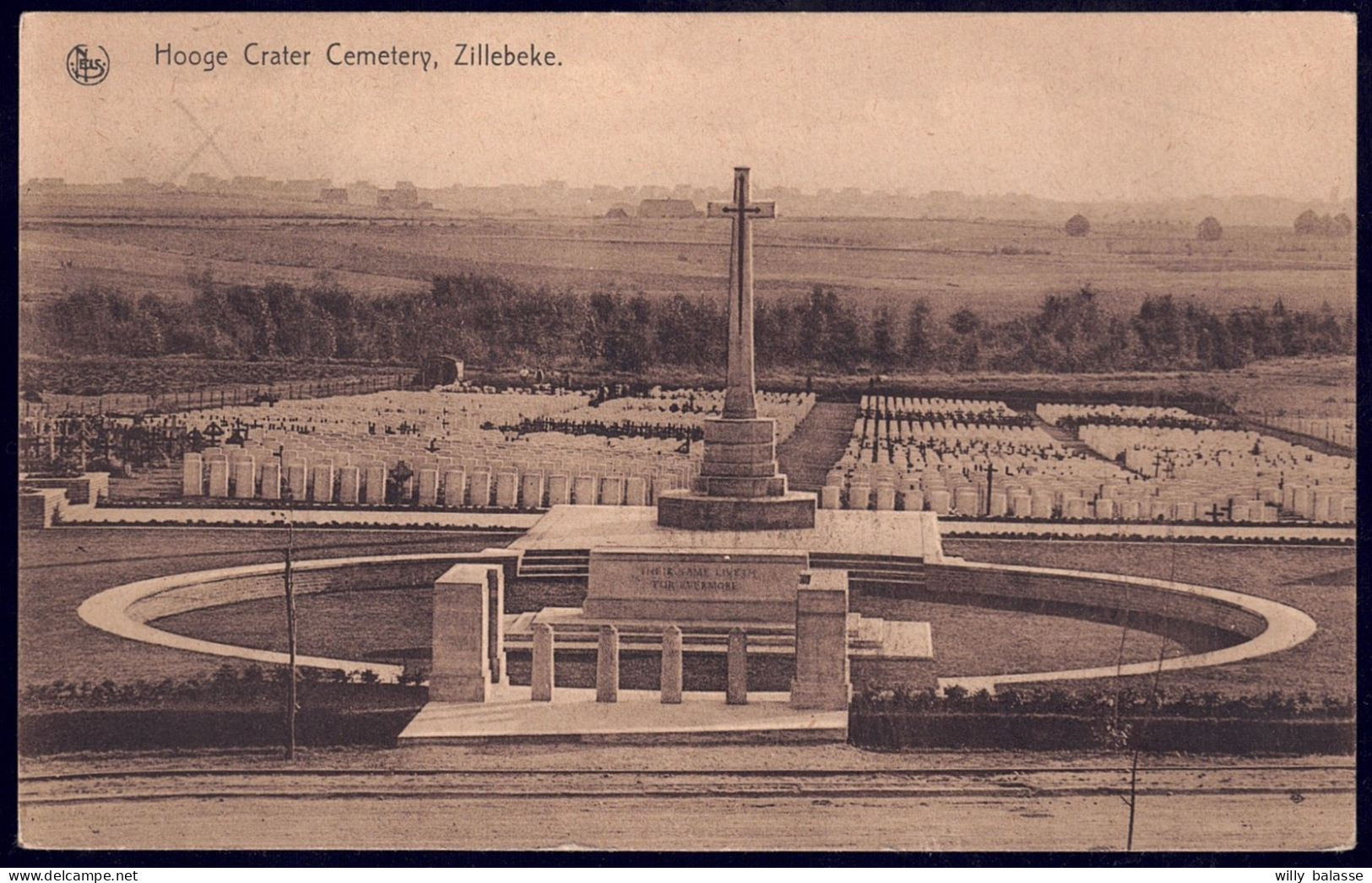 +++ CPA - ZILLEBEKE - Hooge Crater Cemetery  // - Ieper