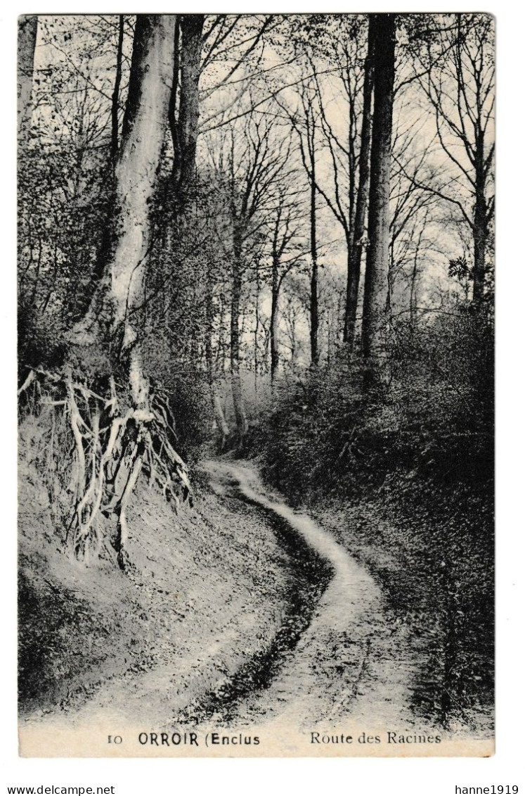 Orroir Kluisbergen Route Des Racines Cachet 1914 Amougies Htje - Kluisbergen