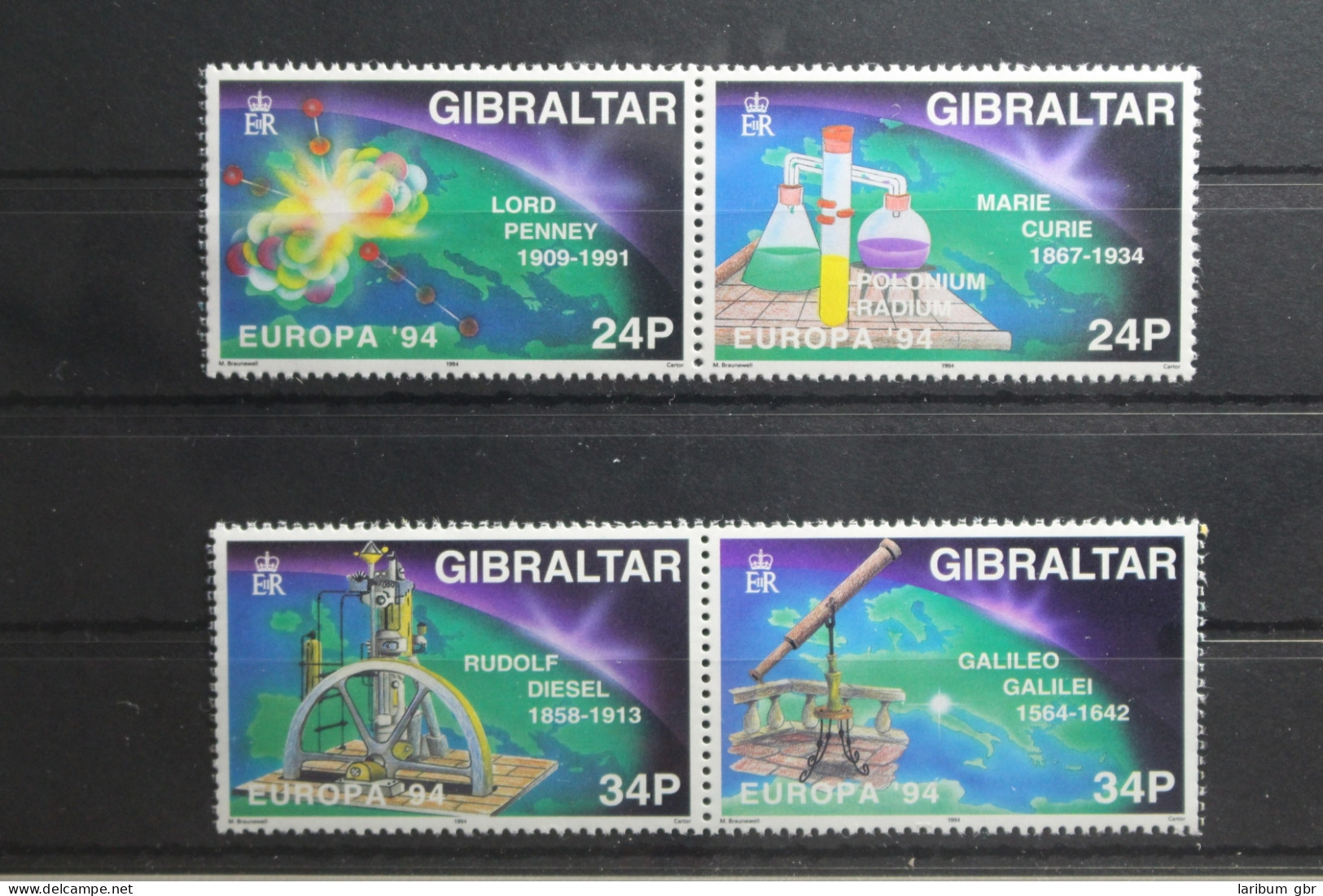 Gibraltar 683-686 Postfrisch Als 2 Paare #TU263 - Gibraltar