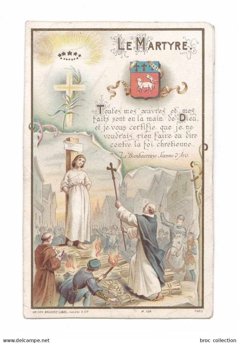 Bienheureuse Jeanne D'Arc, Le Martyre, 1920, éd. Bouasse-Lebel - Lecène & Cie M. 134 - Andachtsbilder