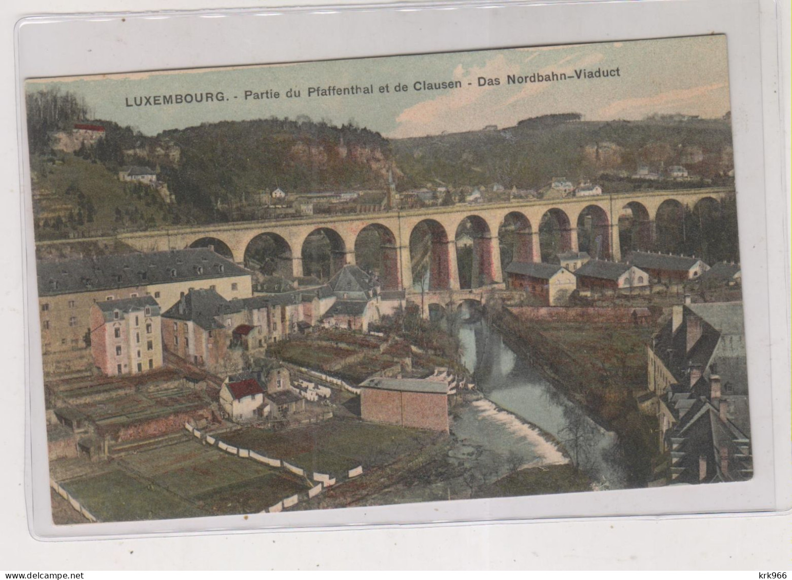LUXEMBOURG  Nice Postcard - Luxemburg - Town