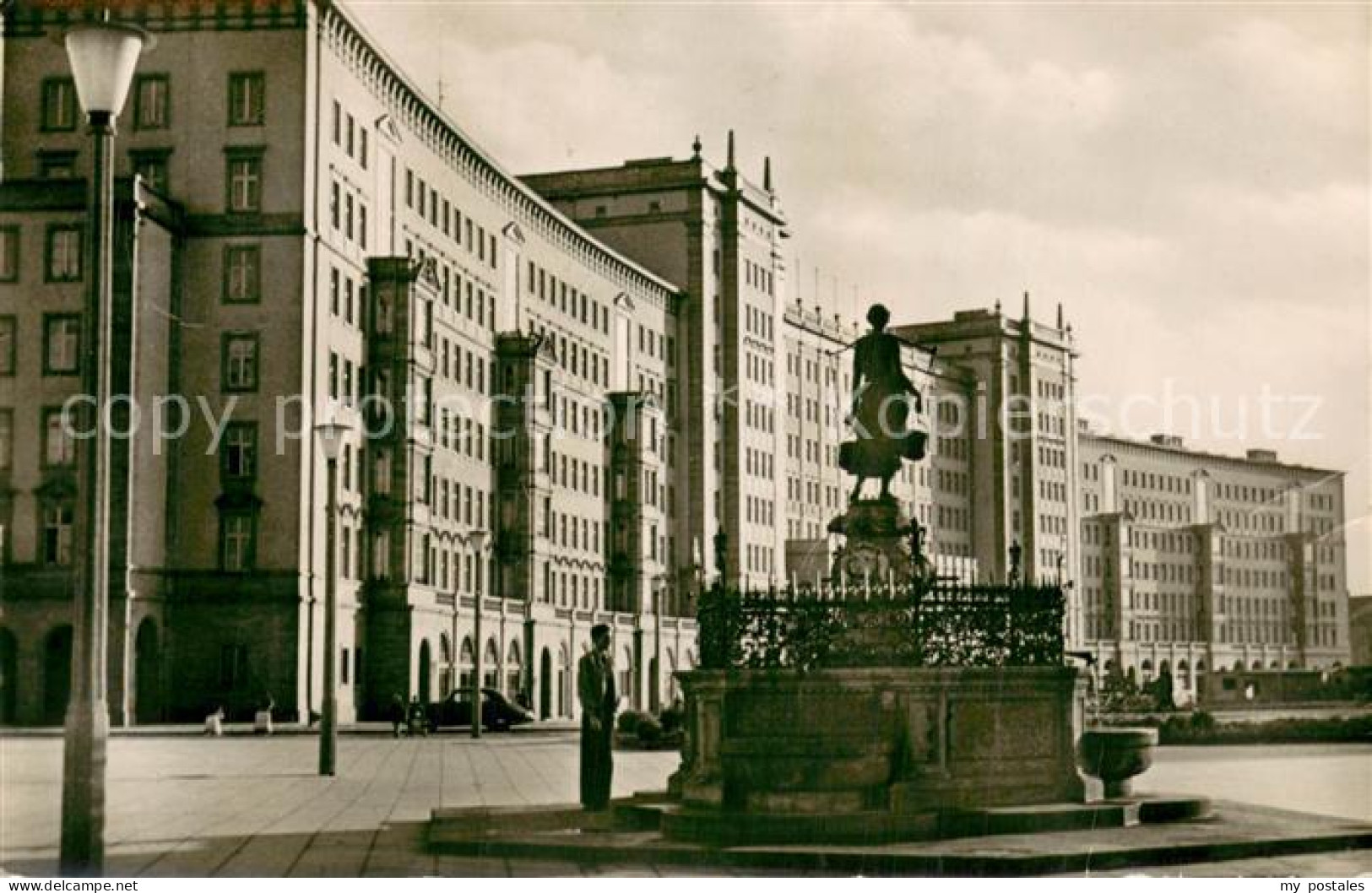 73750158 Leipzig Neubauten Am Rossplatz Mit Maegdebrunnen Leipzig - Leipzig