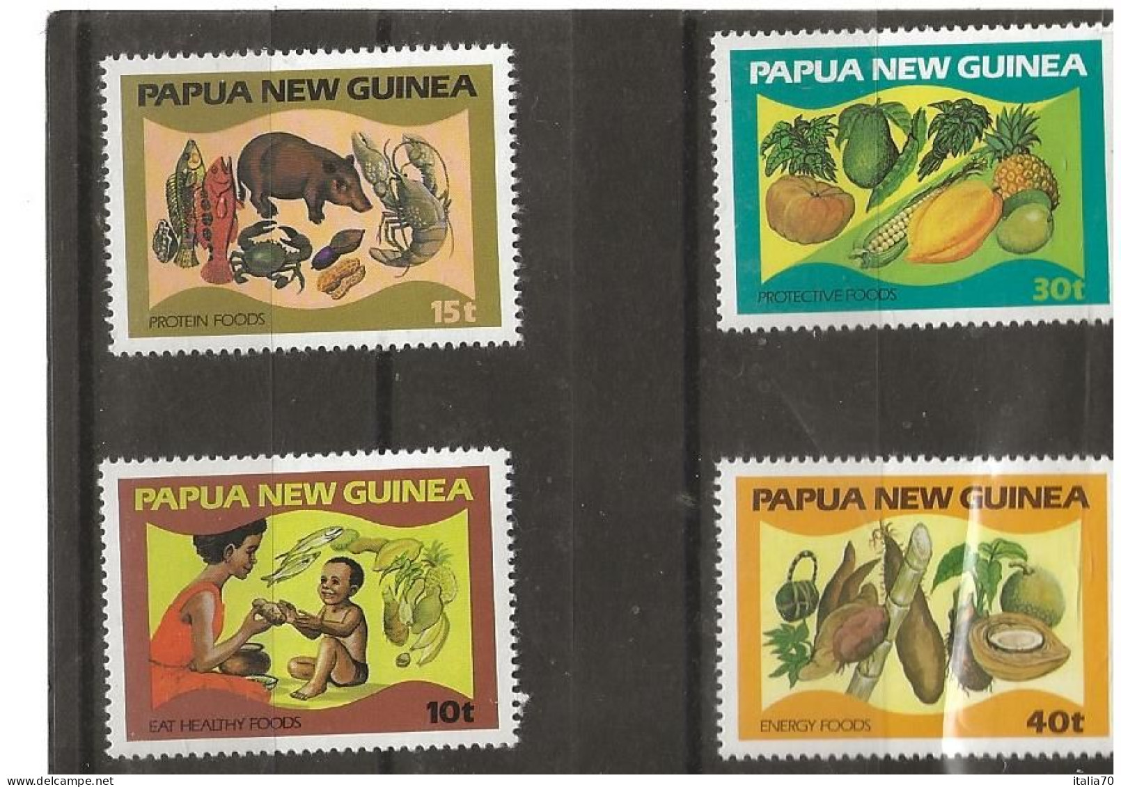 PAPÚA NUEVA GUINEA  435/438 (4V) 1982 YVERT NUEVO - Papua-Neuguinea