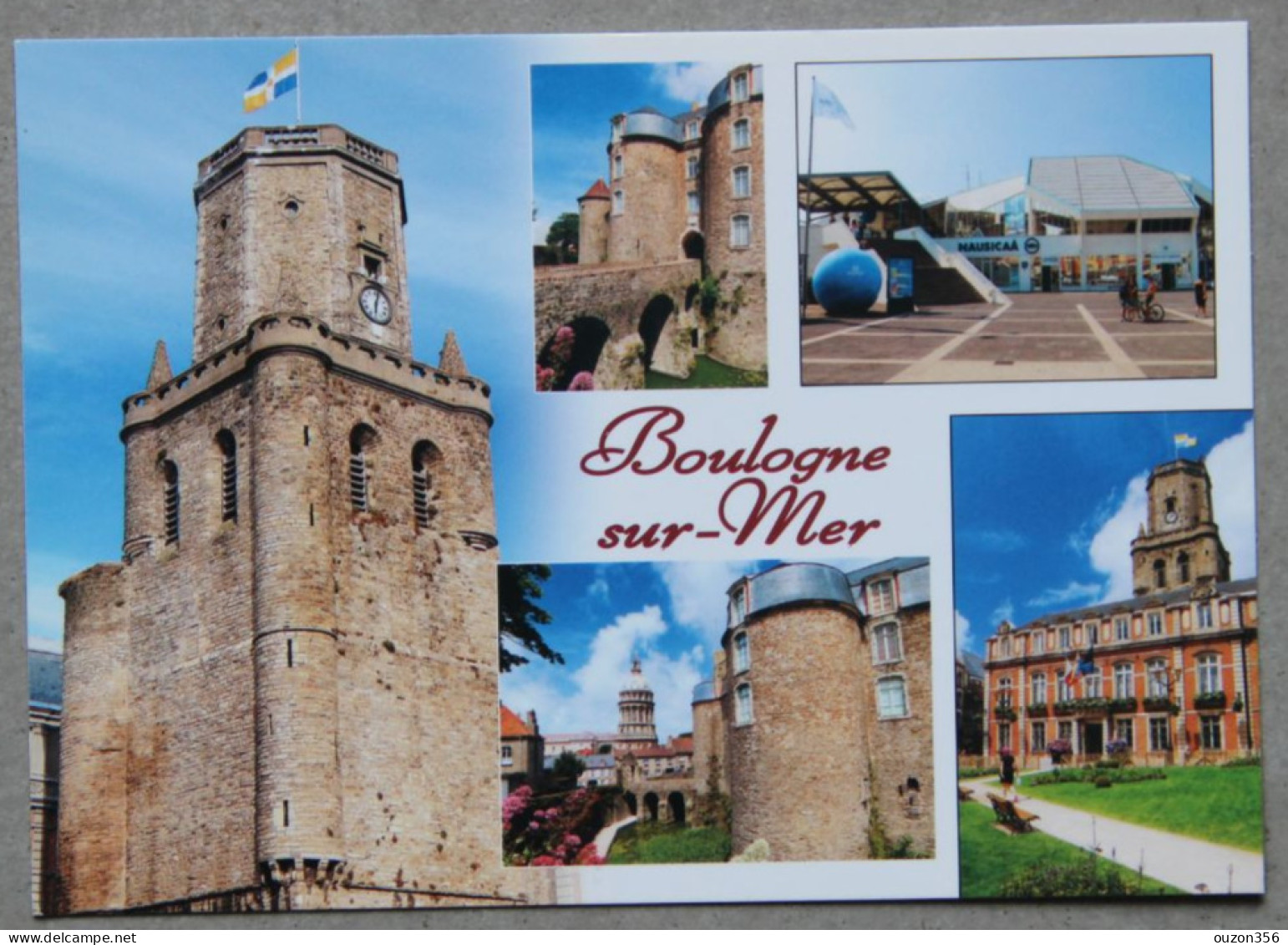 Boulogne-sur-Mer (Pas-de-Calais), Carte Multi-vues - Boulogne Sur Mer