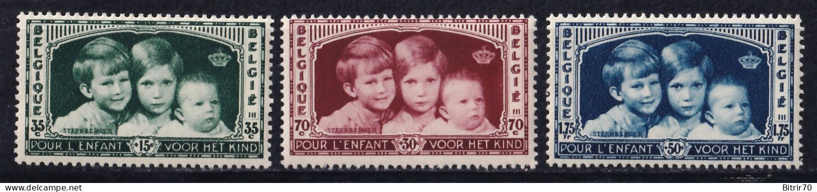 Belgica, 1935 Y&T. 404 / 406, MNH. - Ungebraucht