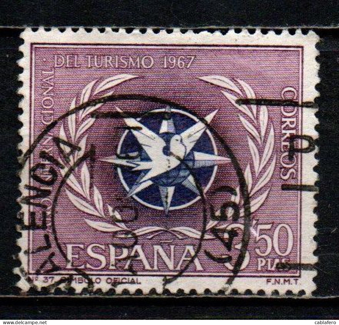 SPAGNA - 1967 - EUROAP UNITA - USATO - Oblitérés