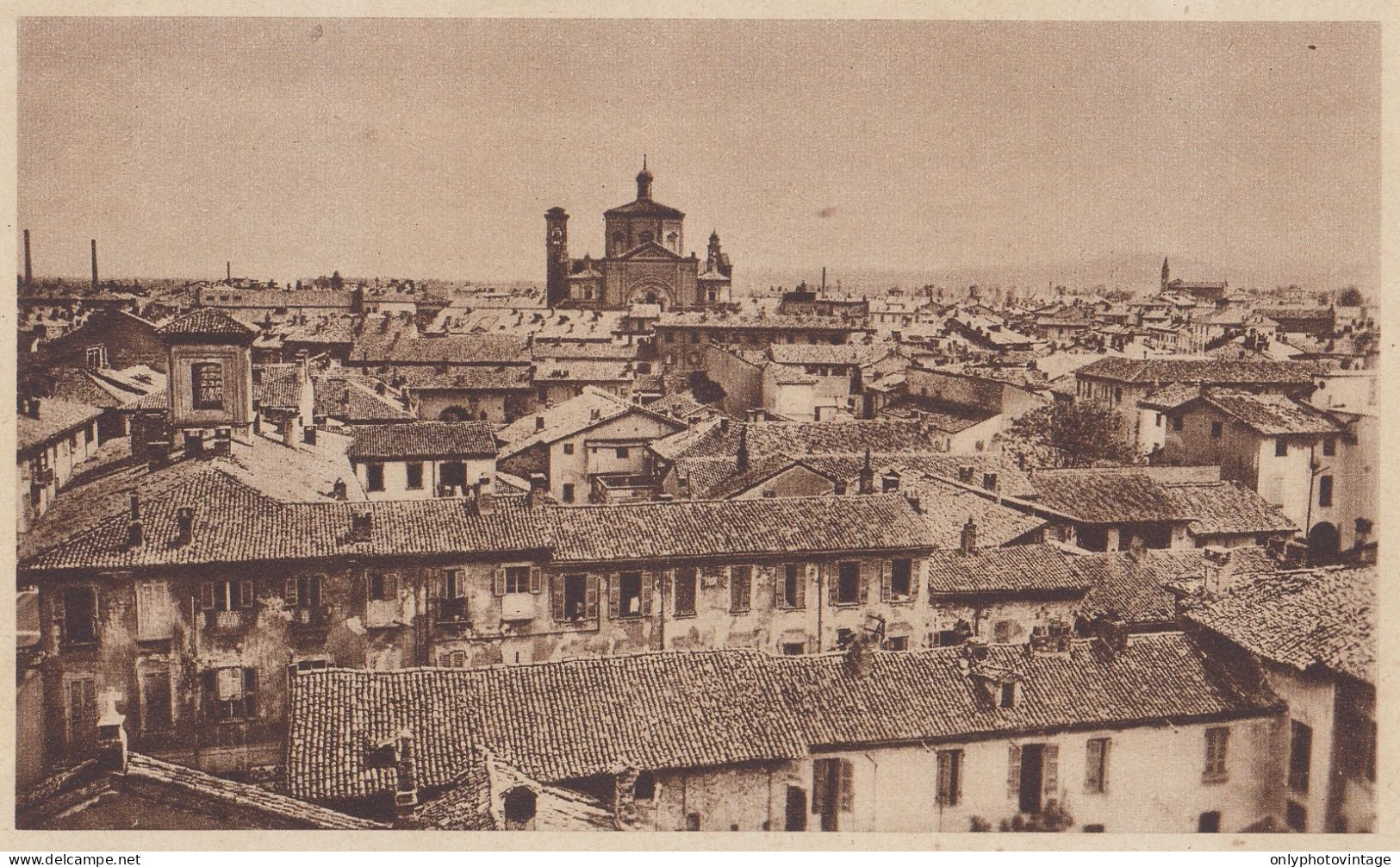 Voghera - Scorcio Panoramico - 1935 Stampa Epoca - Vintage Print - Stiche & Gravuren