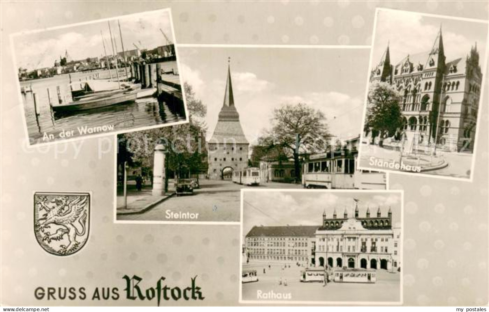 73750054 Rostock An Der Warnow Steintor Staendehaus Rathaus  - Rostock